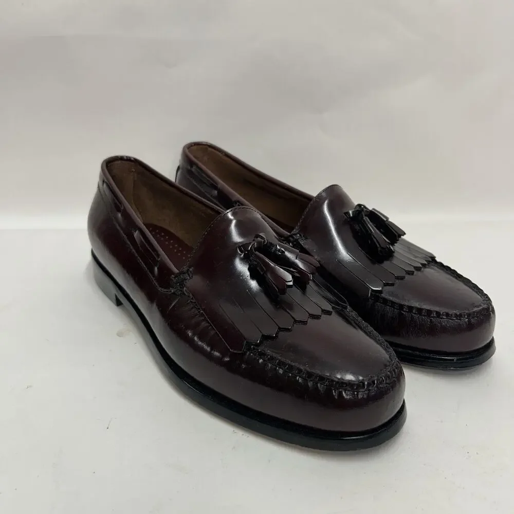 GH Bass & Co Weejuns Layton Kittie Moc II Tasseled Loafers
